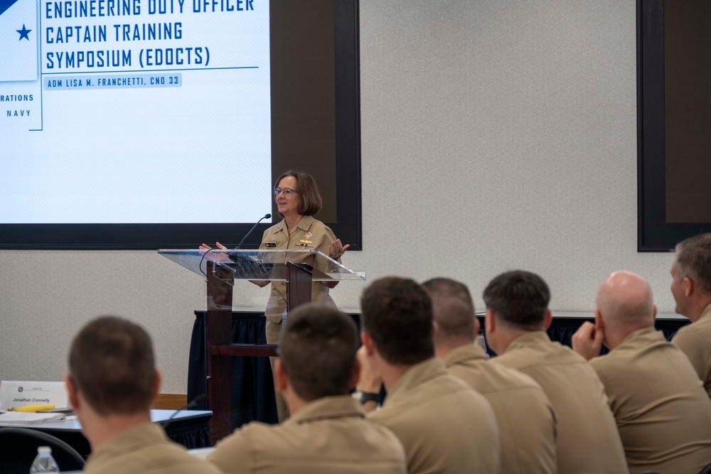 CNO Speaks at the 2024 Engineering Duty Officer Captain Training Symposium