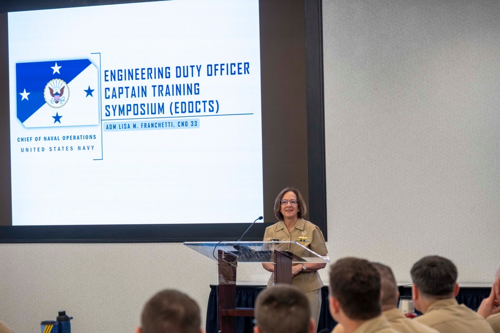 CNO Speaks at the 2024 Engineering Duty Officer Captain Training Symposium