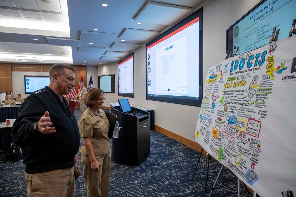CNO Speaks at the 2024 Engineering Duty Officer Captain Training Symposium