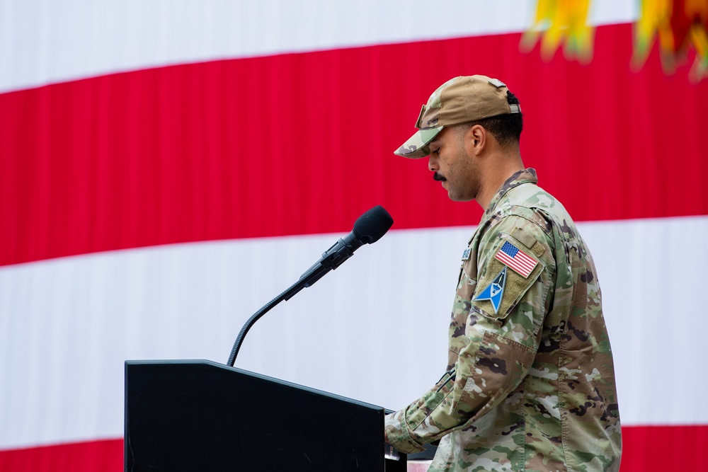 22nd Space Operations Change of Command