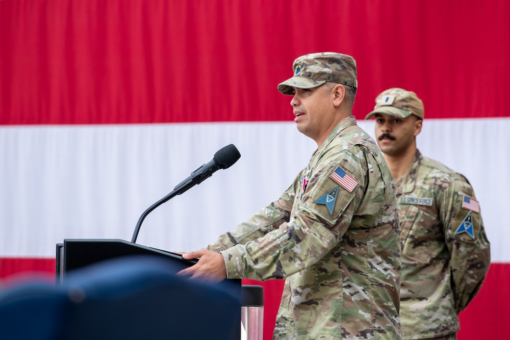 22nd Space Operations Change of Command