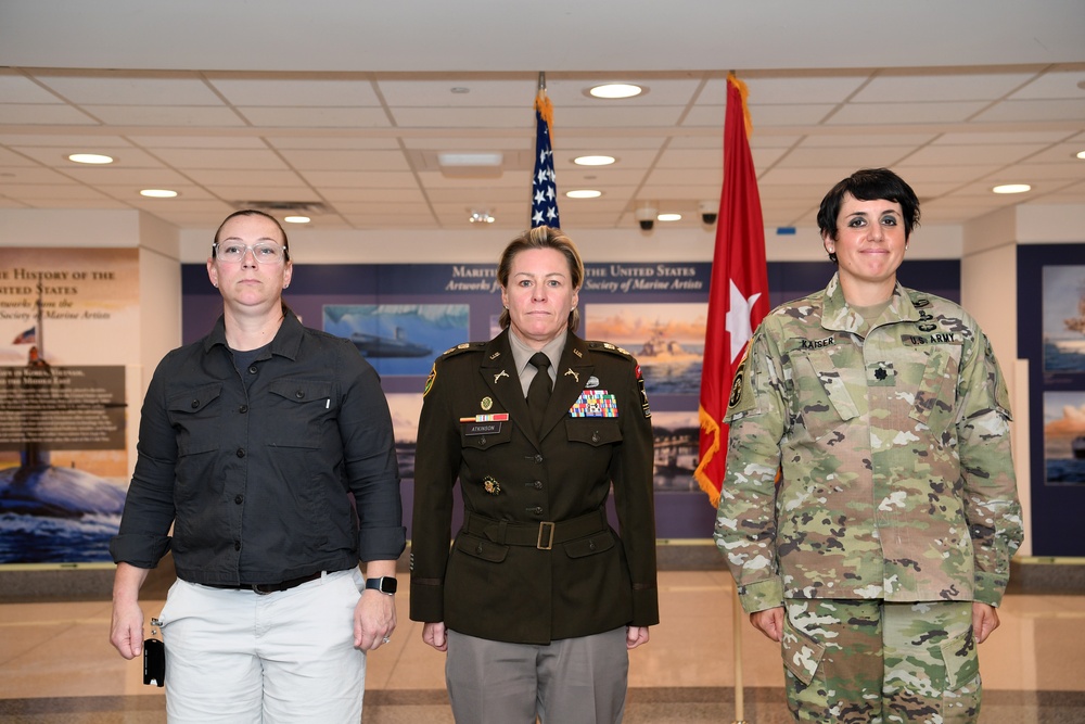 California guardsman promotion at OPMG