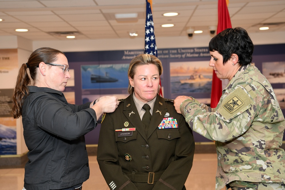 California guardsman promotion at OPMG