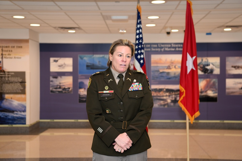 California guardsman promotion at OPMG