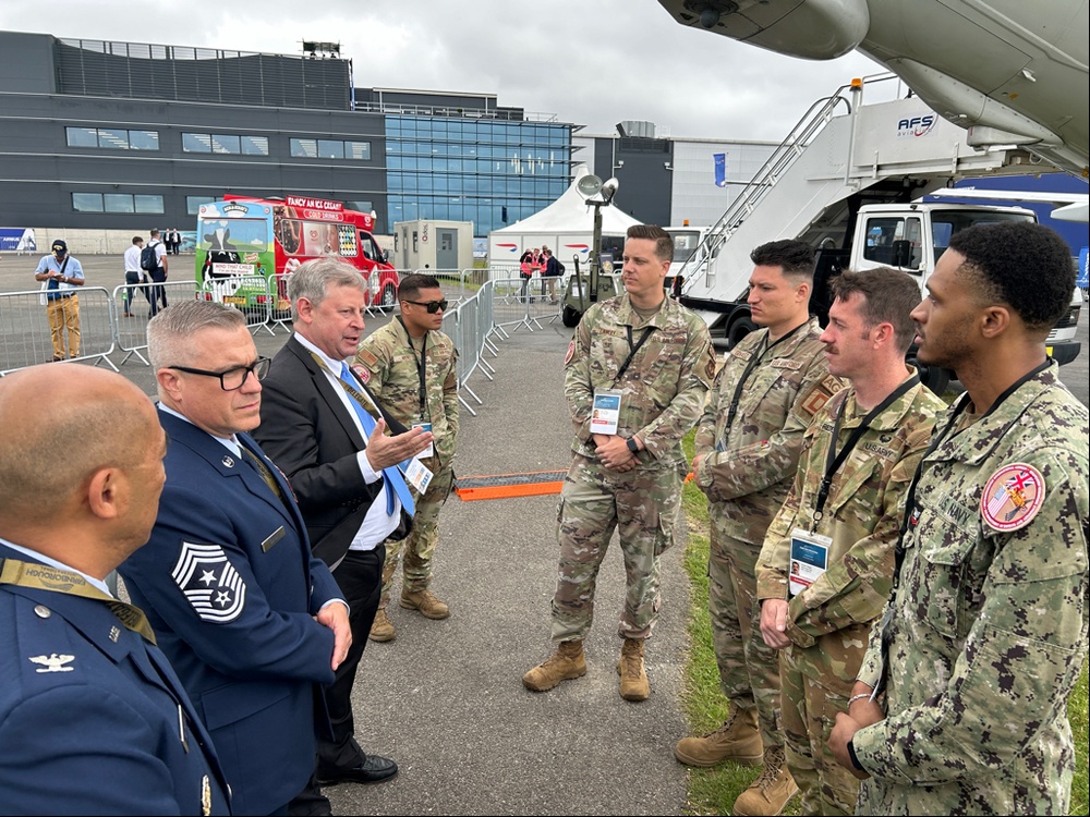 DSCA Director attends 2024 Farnborough International Airshow