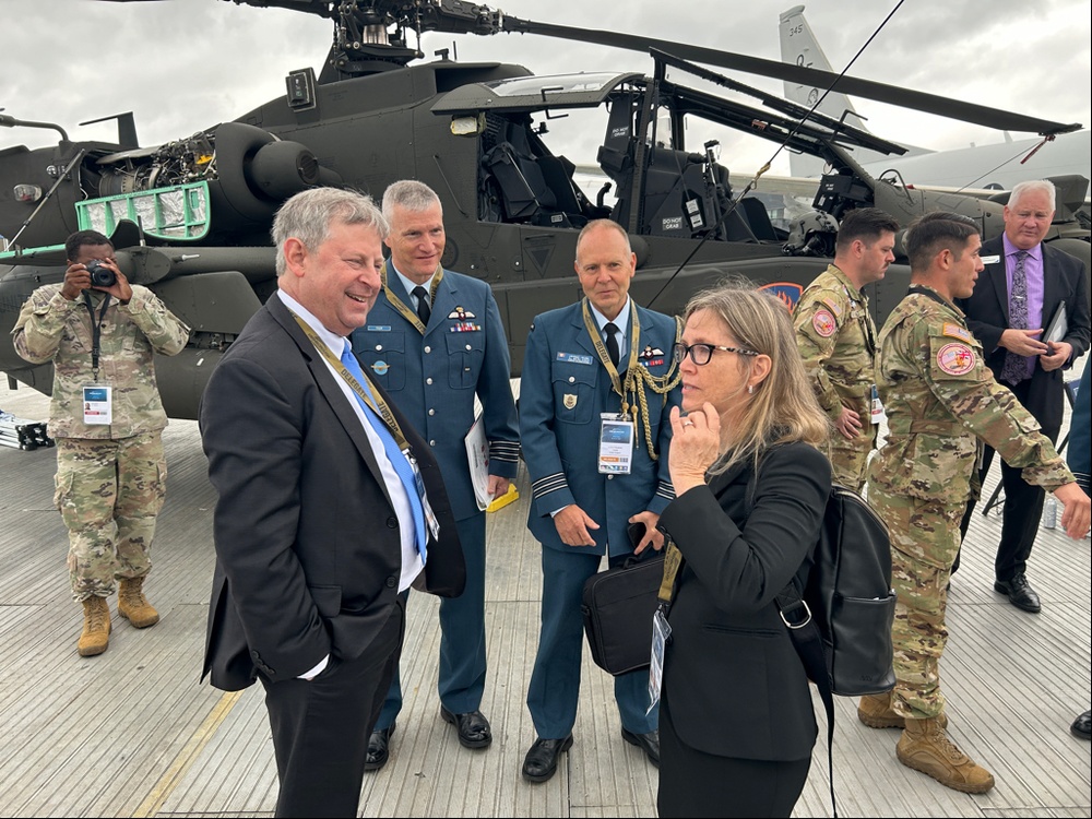 DSCA Director attends 2024 Farnborough International Airshow