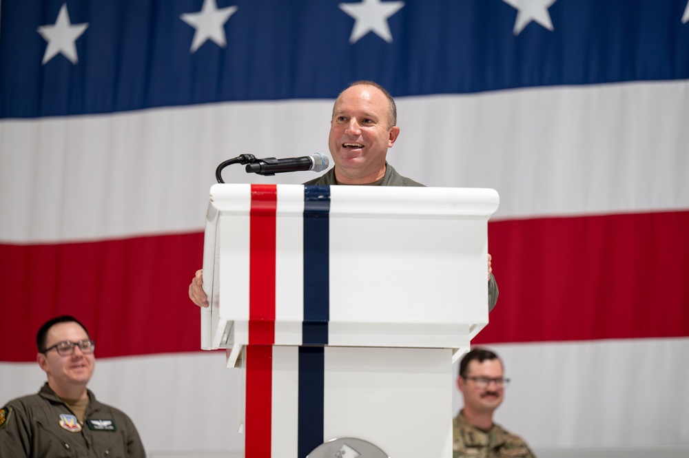 53rd Test and Evaluation Group change of command ceremony