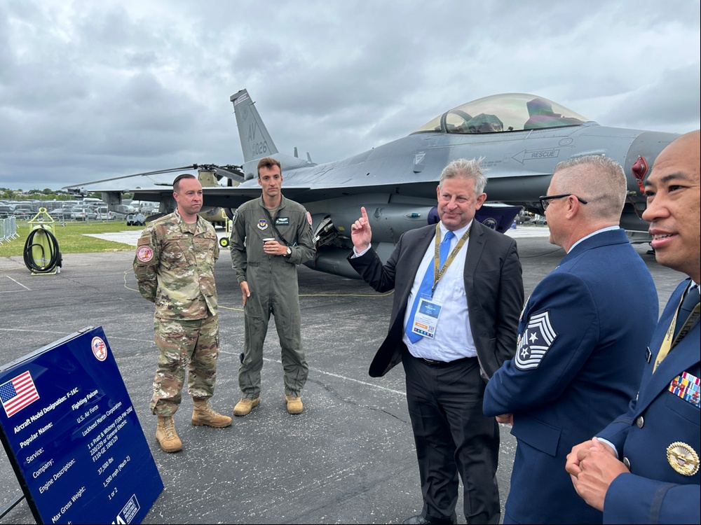 DSCA Director attends 2024 Farnborough International Airshow