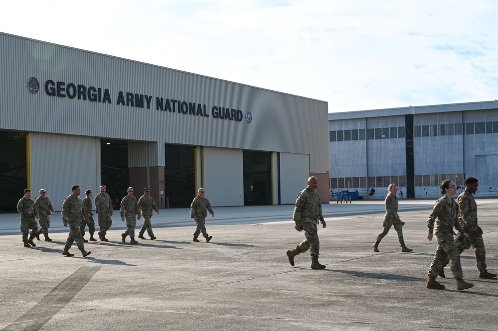 The 117th Air Control Squadron culminates last annual field training with CH-197 incentive flight