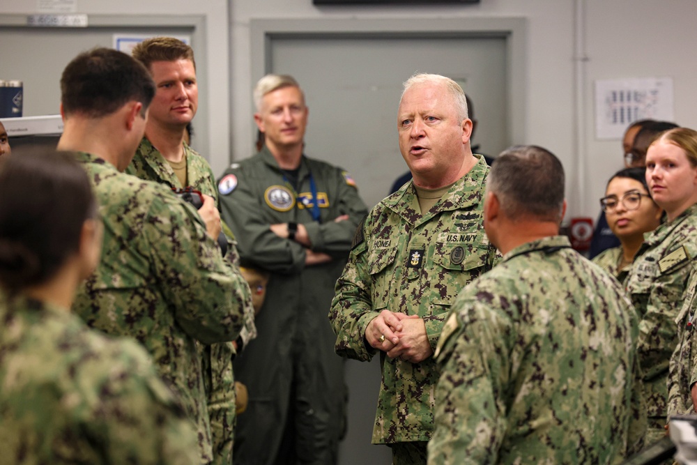 MCPON Visits PCU John F. Kennedy