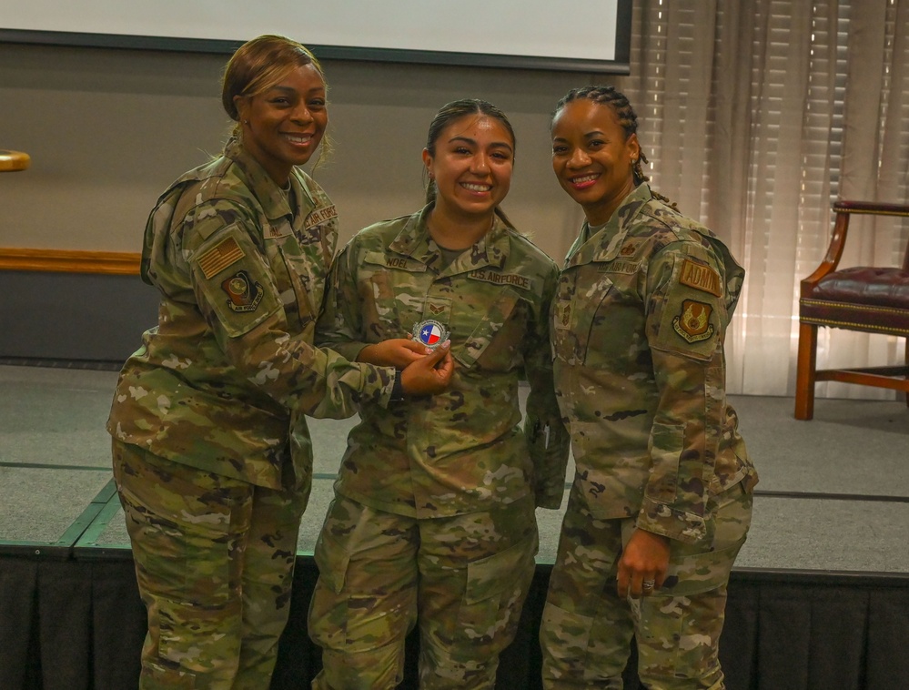 Team Minot Airmen attend 3F5 All Call