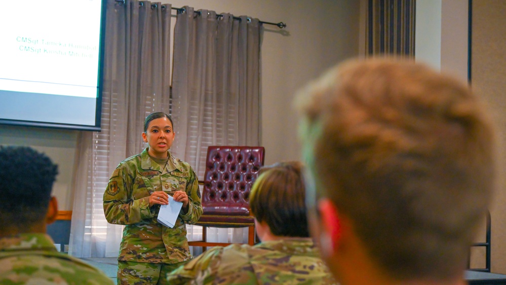 Team Minot Airmen attend 3F5 All Call
