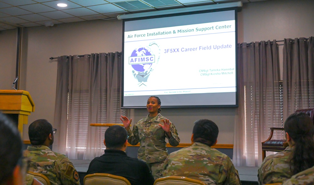 Team Minot Airmen attend 3F5 All Call