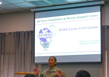 Team Minot Airmen attend 3F5 All Call