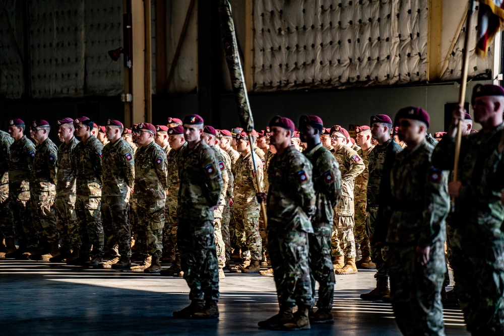 82nd CAB Uncasing Ceremony