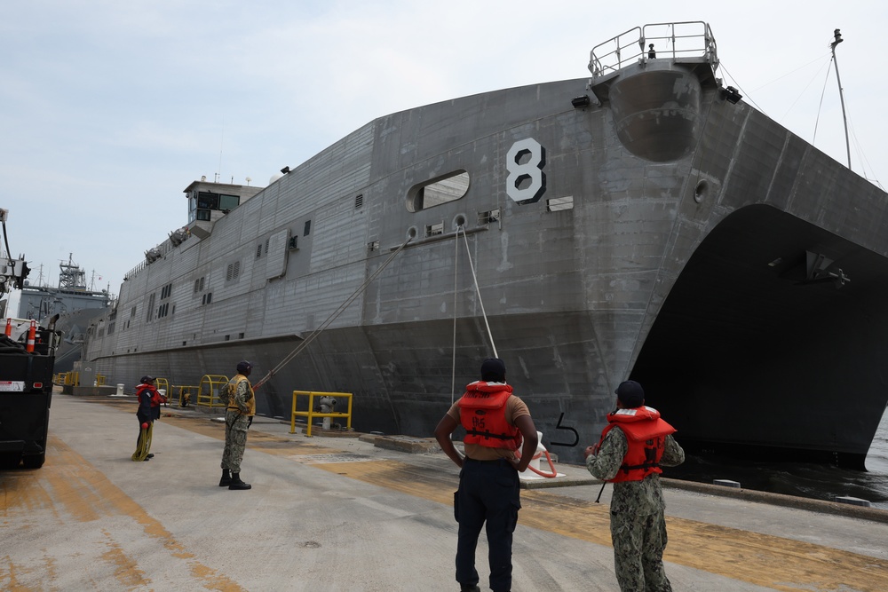 USNS Yuma Returns to Naval Station Norfolk