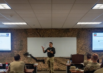 Chaplain candidates learn land navigation during Initial Candidate Training