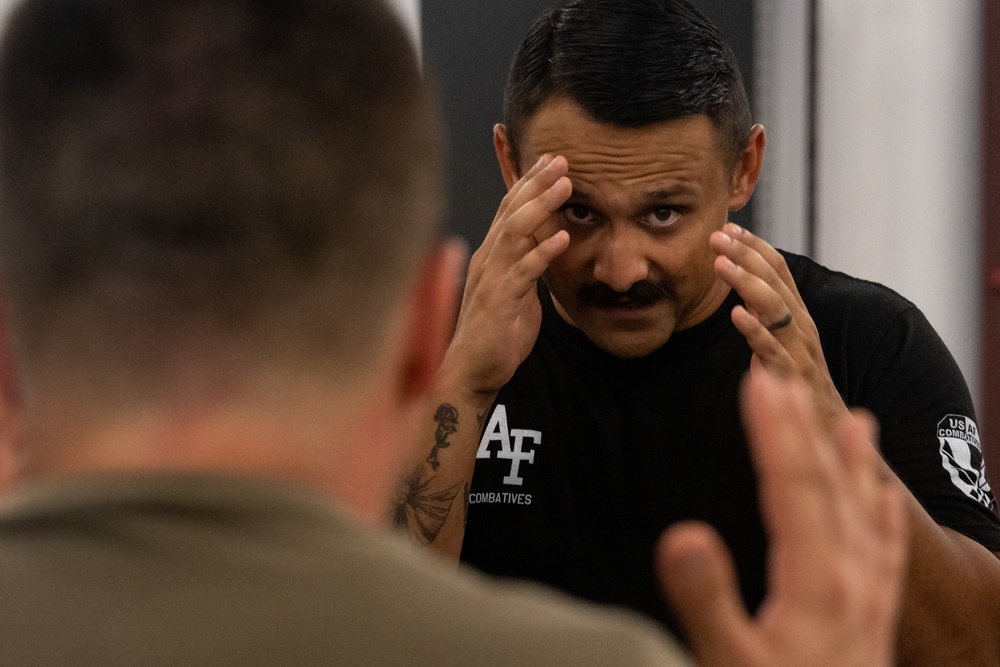 Chaplain Candidate Course partners with Combat Readiness School for combatives training