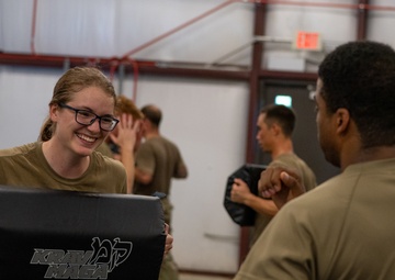 Chaplain Candidate Course partners with Combat Readiness School for combatives training