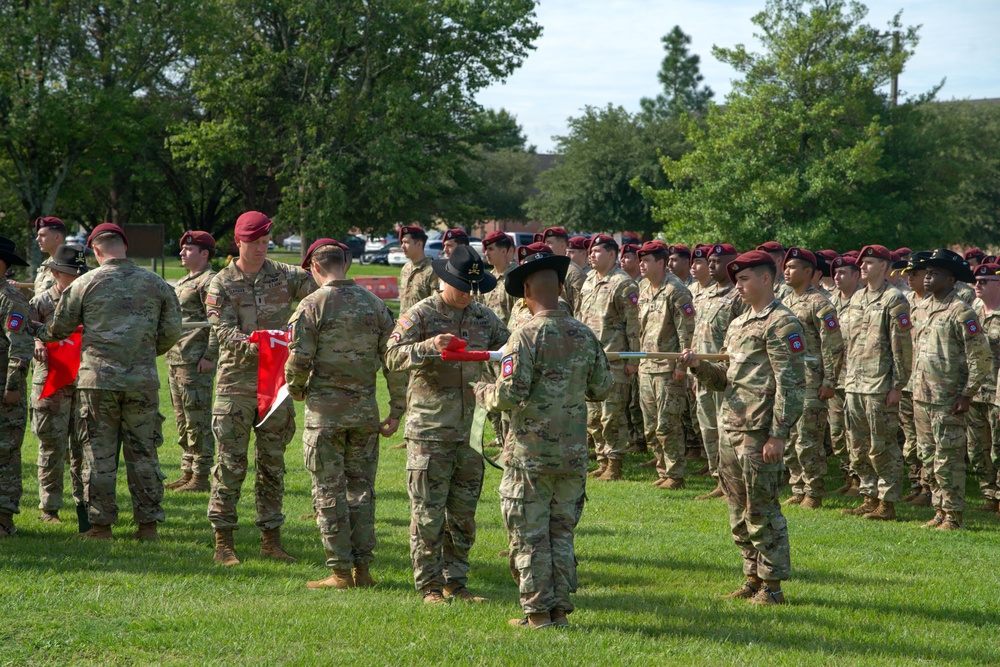 INACTIVATION CEREMONY 1-73RD CAV