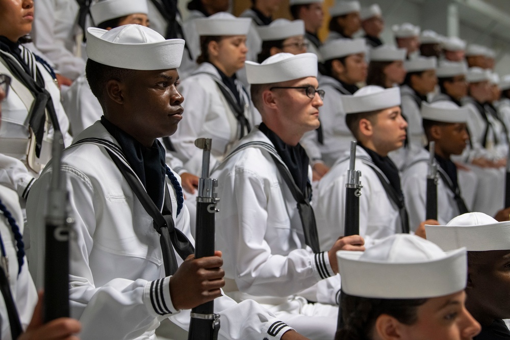 Recruit Training Command Pass in Review