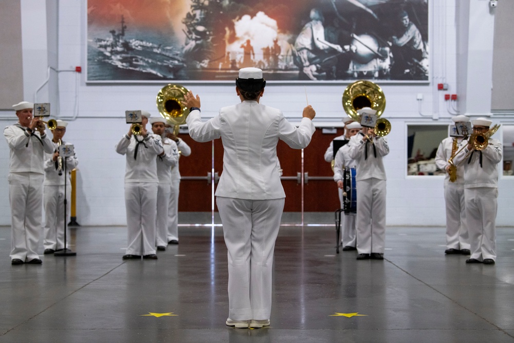 Recruit Training Command Pass in Review