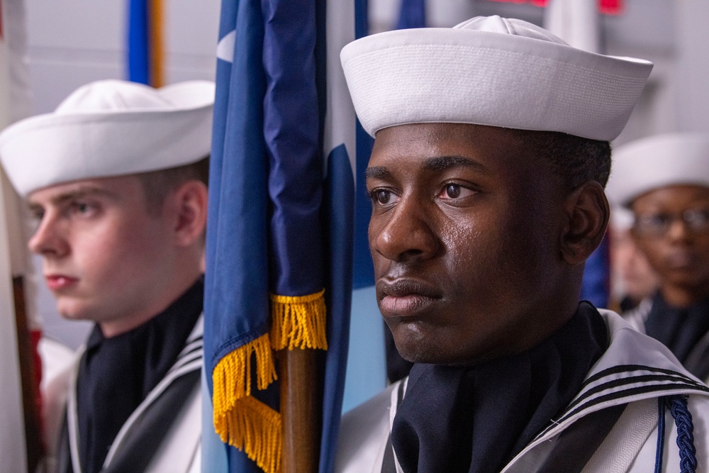 Recruit Training Command Pass in Review