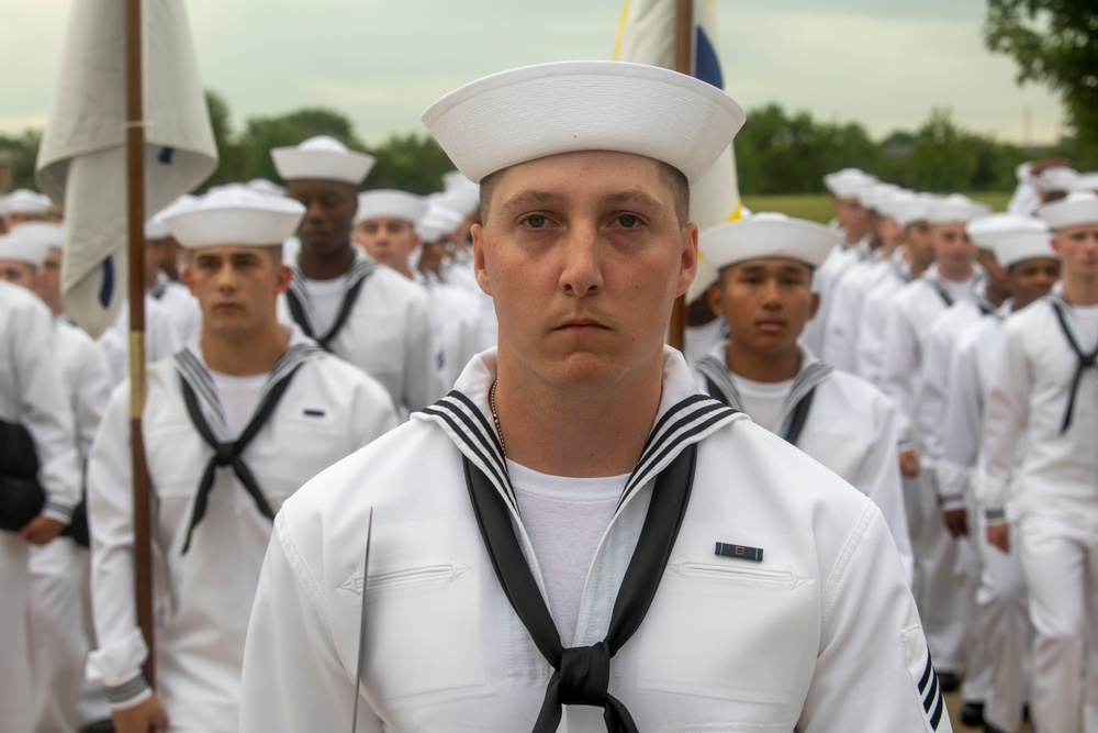 Recruit Training Command Pass in Review