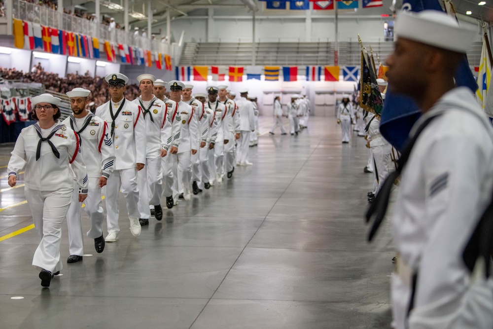 Recruit Training Command Pass in Review
