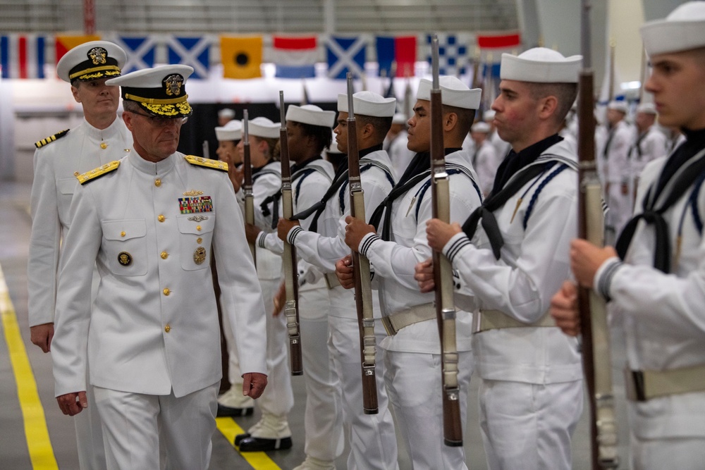 Recruit Training Command Pass in Review