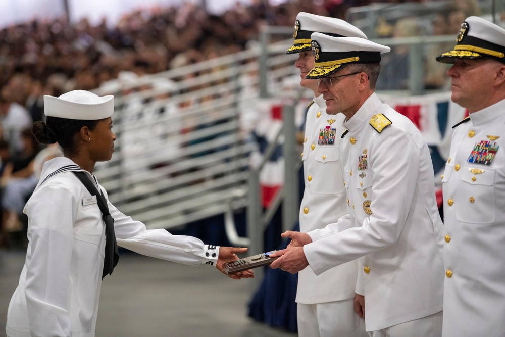 Recruit Training Command Pass-in-Review Award Winners