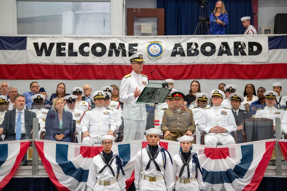 Recruit Training Command Pass in Review