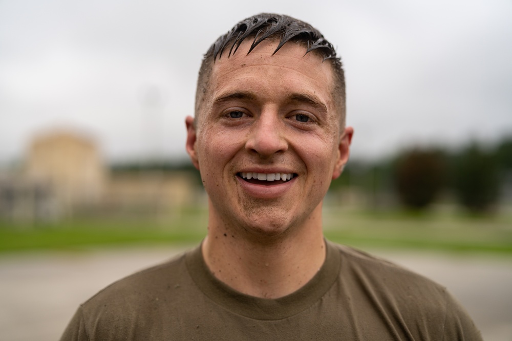 Chaplain candidates close out field training with run and obstacle course