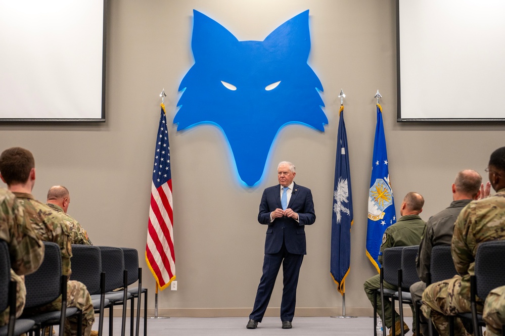 Secretary of the Air Force visit to McEntire Joint National Guard Base