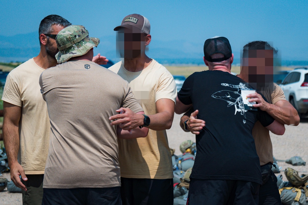 10th SFG(A) Performs Water Jump and Helocast Exercise with Greek Partner Forces