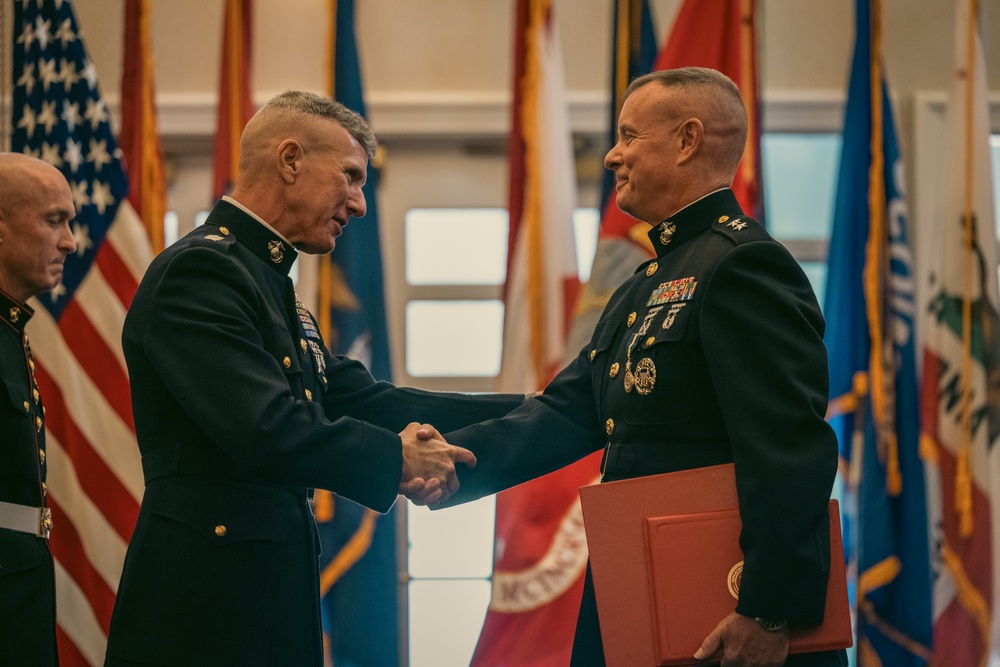 Maj. Gen. David Maxwell Retirement Ceremony