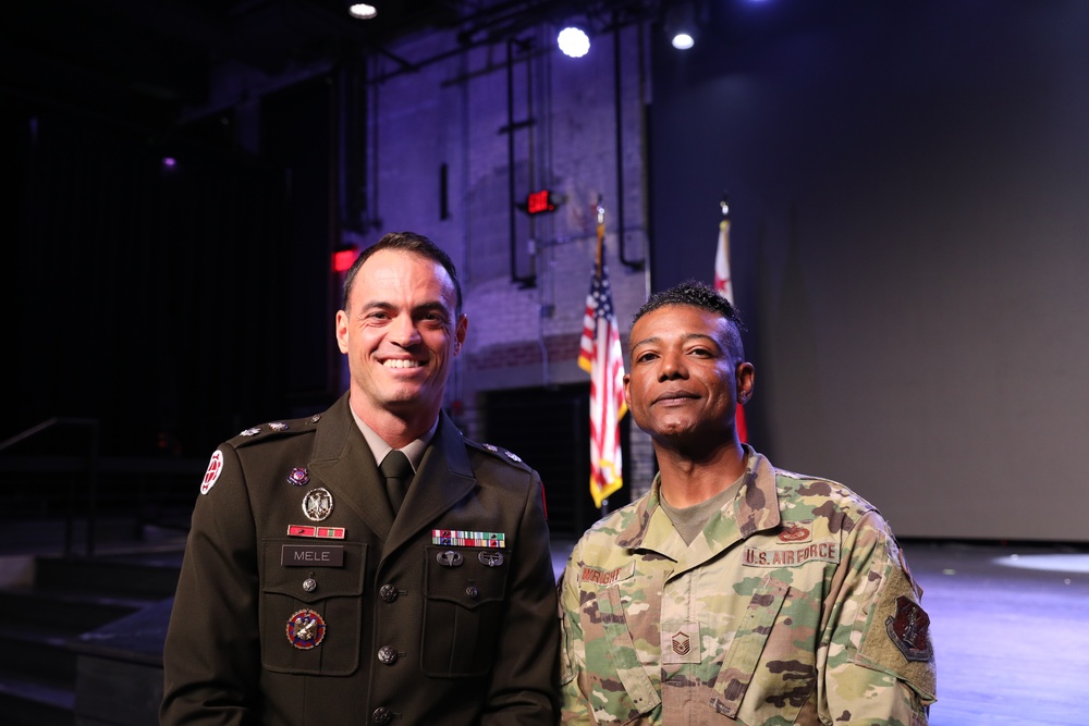 CIO and J/G-6 for the D.C. National Guard promotion ceremony