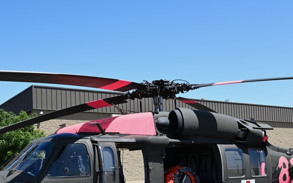 Nevada National Guard aircraft join California National Guard support to combat fires