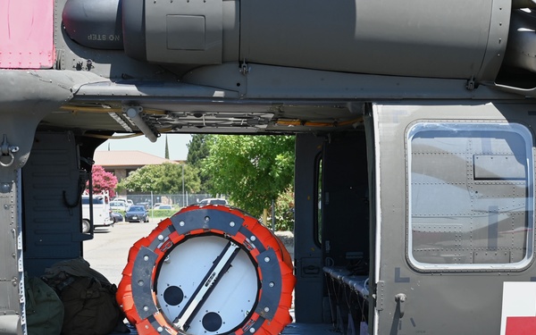 Nevada National Guard aircraft join California National Guard support to combat fires
