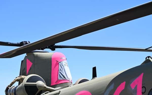 Nevada National Guard aircraft join California National Guard support to combat fires