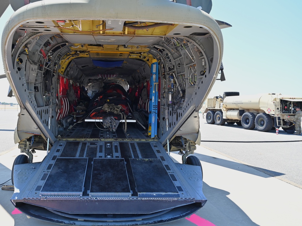 Nevada National Guard aircraft join California National Guard support to combat fires