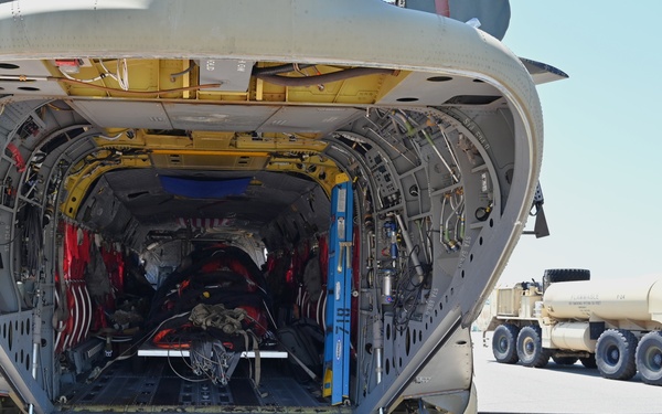 Nevada National Guard aircraft join California National Guard support to combat fires
