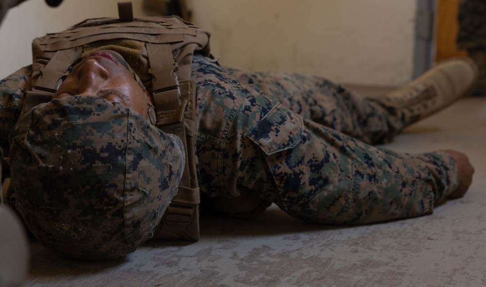Marines and Sailors demonstrate care under fire