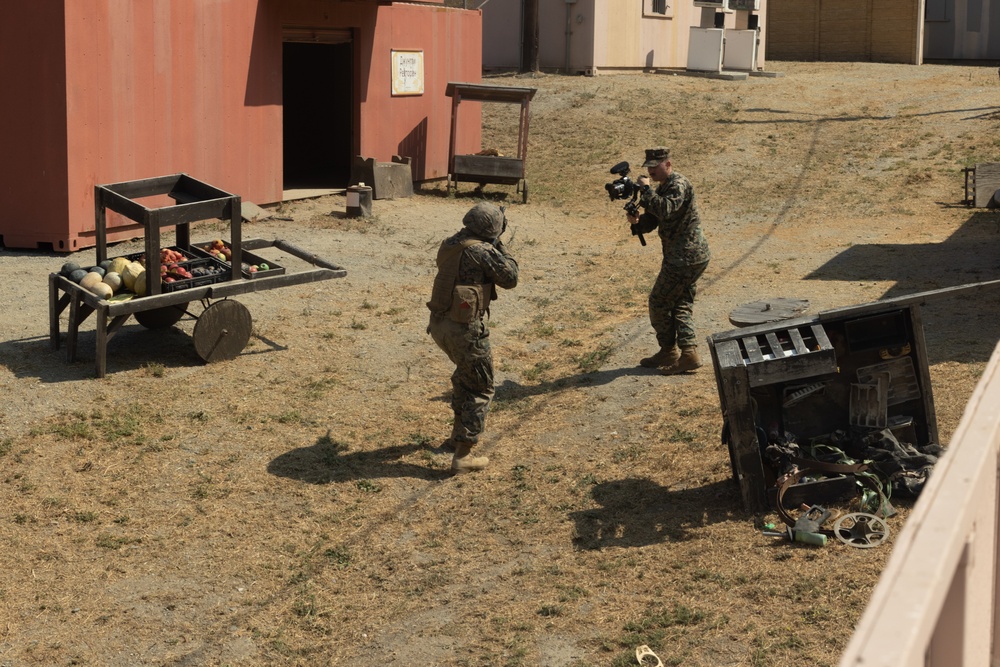 Marines and Sailors demonstrate care under fire