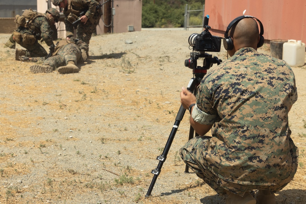 Marines and Sailors demonstrate care under fire