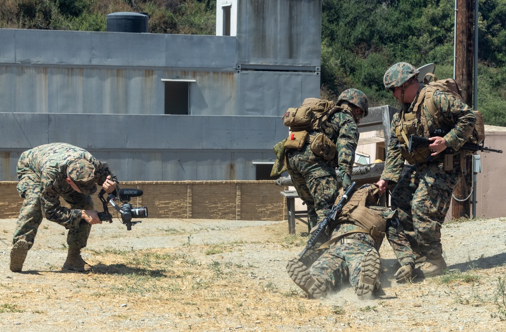 Marines and Sailors demonstrate care under fire
