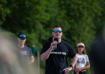 Team Eielson show out during Iceman Sports Day 2024