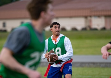 Team Eielson show out during Iceman Sports Day 2024