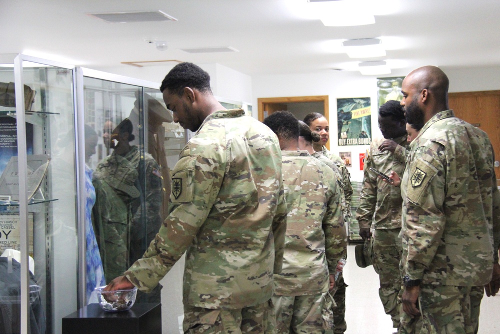 648th RSG Soldiers visit Fort McCoy's Commemorative Area