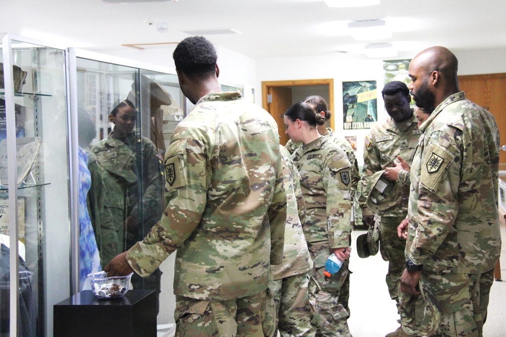 648th RSG Soldiers visit Fort McCoy's Commemorative Area